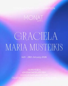 Graciela Musteikis exposición "PULSE" MONAT Gallery Madrid