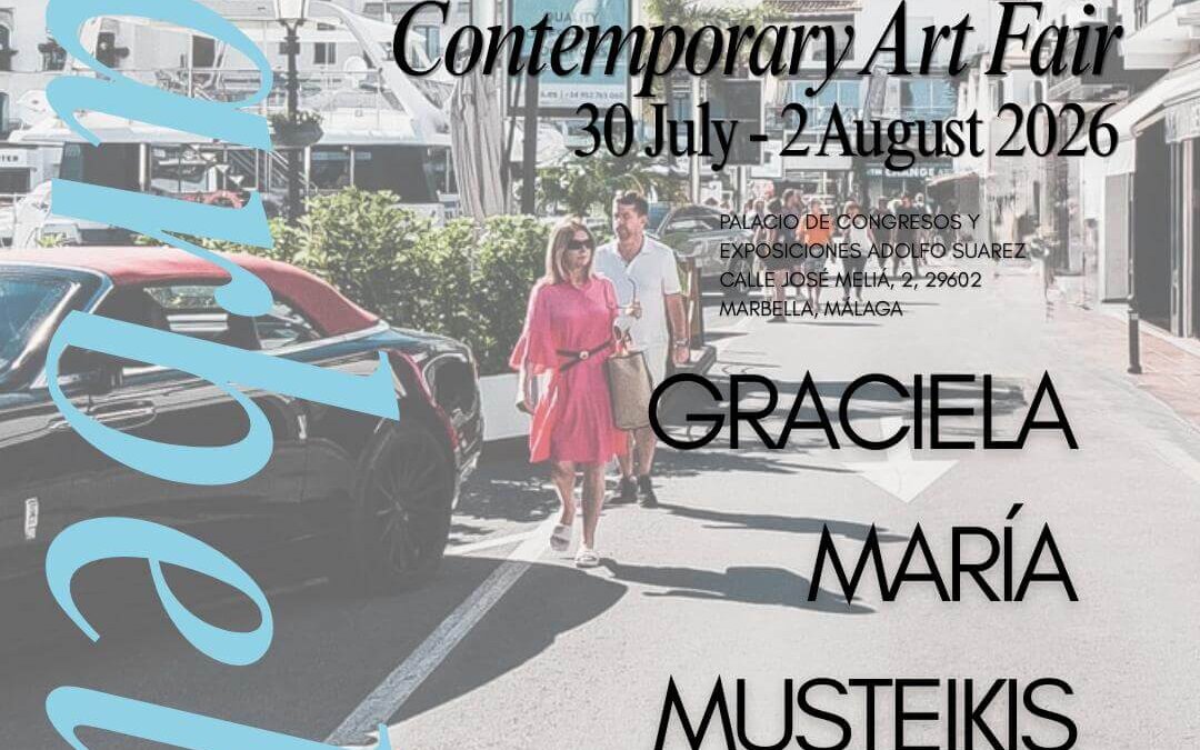 Graciela Musteikis llega a la Contemporary Art Fair de Marbella