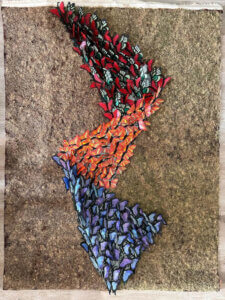 Obra "Sendero de mariposas"